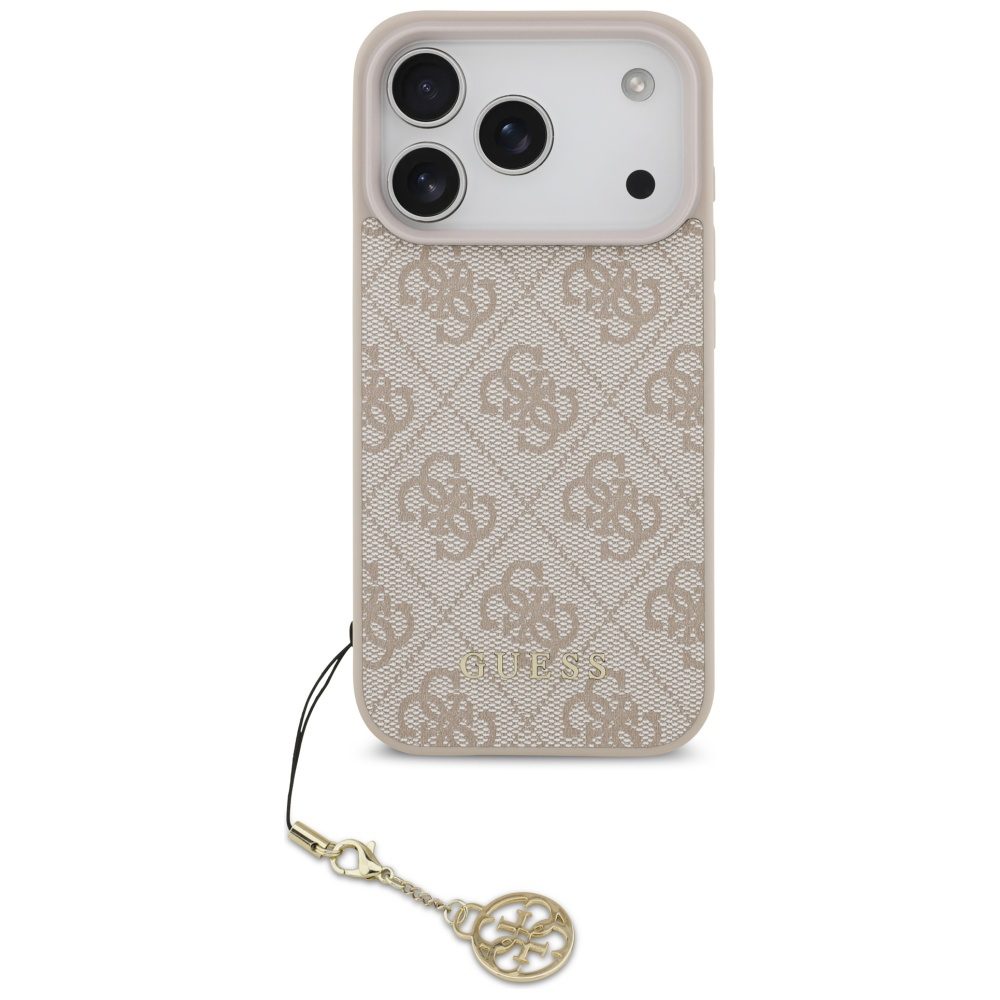 Guess 4G Charms Collection MagSafe Case for iPhone 17 Pro - Pinkeng