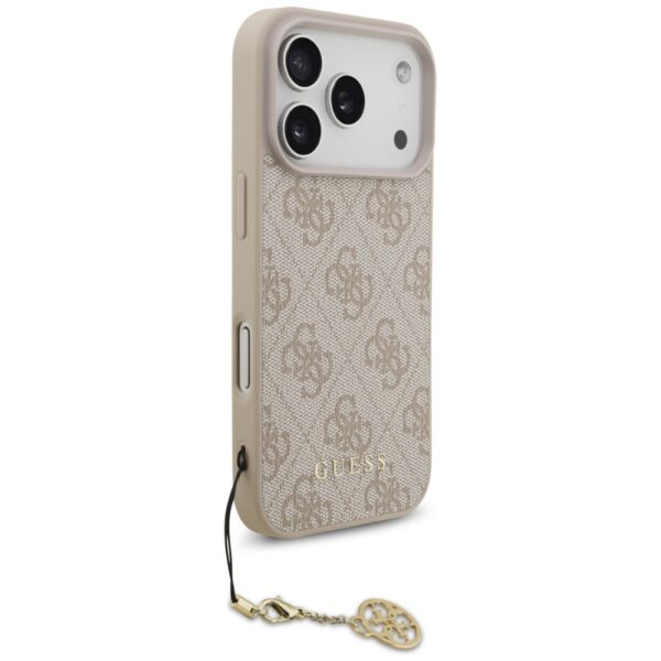 Guess 4G Charms Collection MagSafe Case for iPhone 17 Pro - Pinkeng