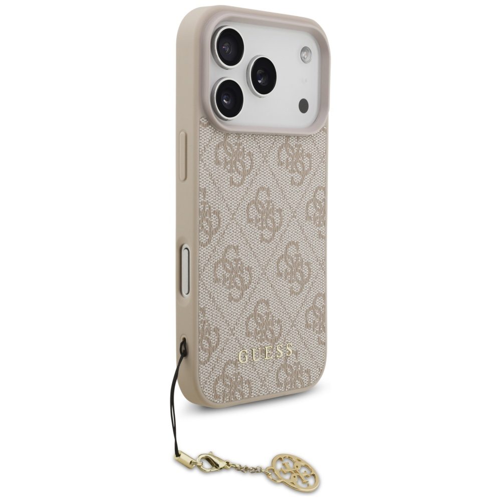 Guess 4G Charms Collection MagSafe Case for iPhone 17 Pro - Pinkeng
