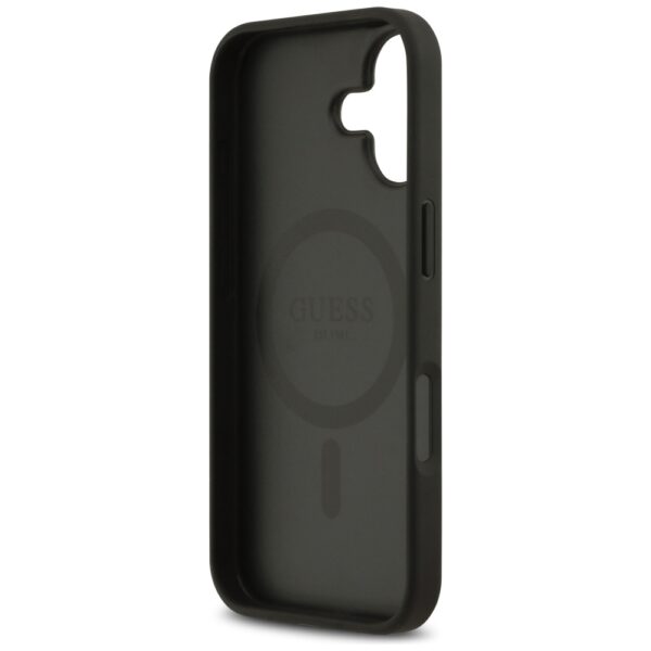 Guess 4G Circle Classic Logo MagSafe case for iPhone 17 - blackeng