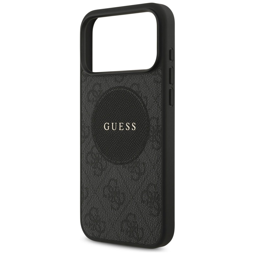 200733_6 Guess 4G Circle Classic Logo MagSafe case for iPhone 17 Pro Max - blackeng