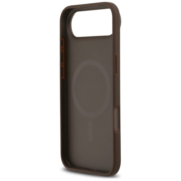 Guess 4G Circle Classic Logo MagSafe case for iPhone Air - browneng