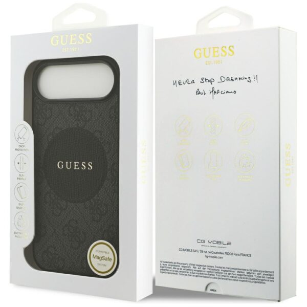 200737_8 Guess 4G Circle Classic Logo MagSafe case for iPhone Air - blackeng