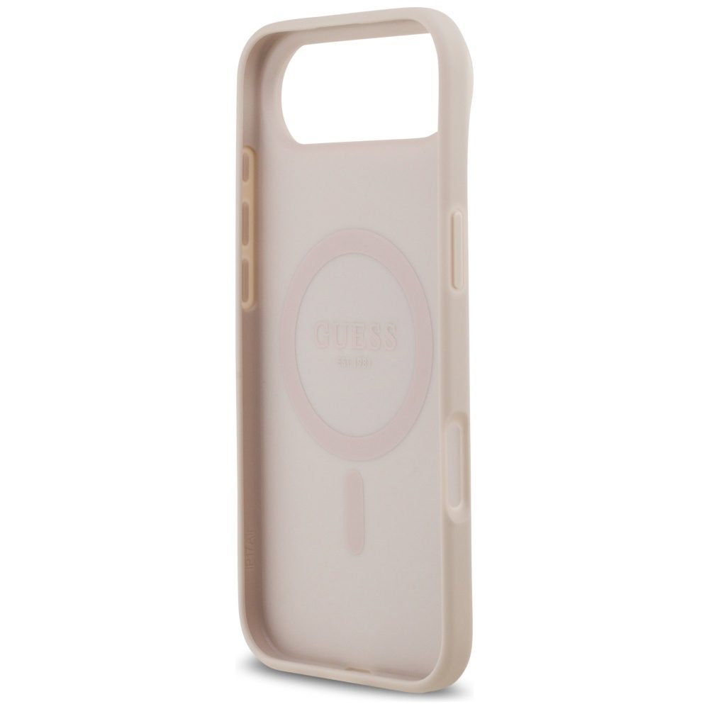 200738_7 Guess 4G Circle Classic Logo MagSafe case for iPhone Air - pinkeng