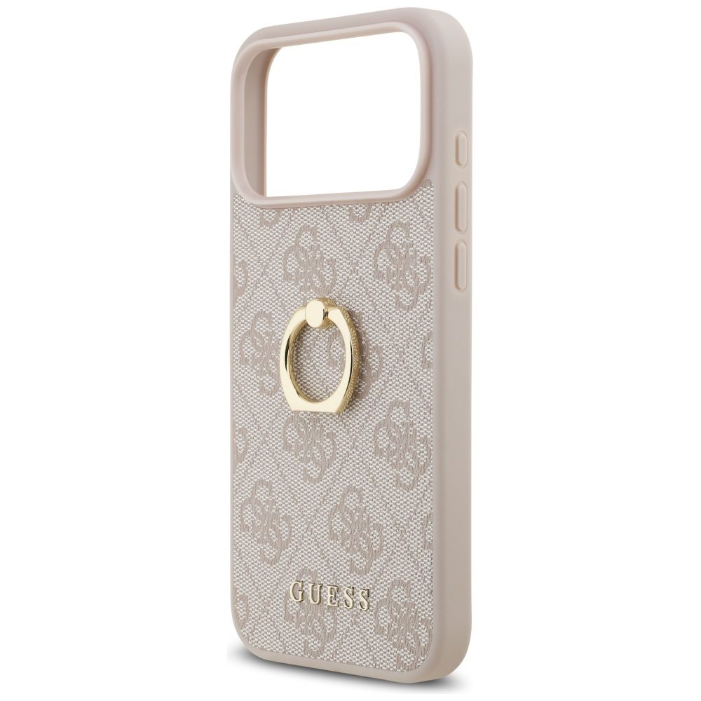 200749_6 Guess 4G Ring Stand Case for iPhone 17 Pro Max - Pinkeng