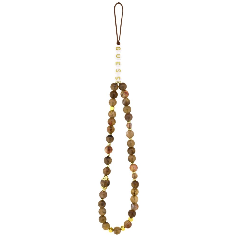 Guess 4G Strap 4G Classic Logo Case for iPhone 16 - Browneng