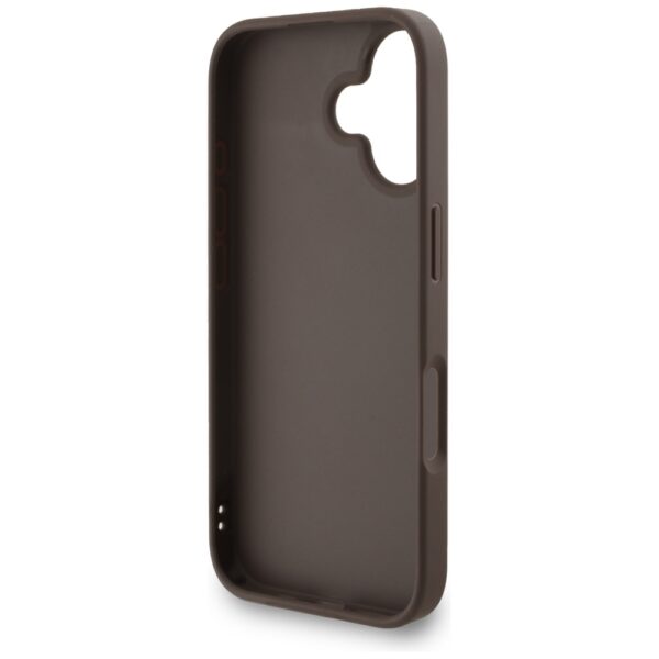 Guess 4G Strap 4G Classic Logo Case for iPhone 16 - Browneng