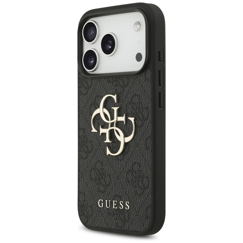 200754_3 Guess 4G Strap 4G Classic Logo Case for iPhone 17 Pro - Blackeng