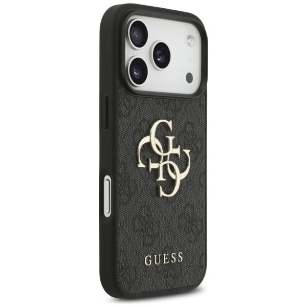 Guess 4G Strap 4G Classic Logo Case for iPhone 17 Pro - Blackeng