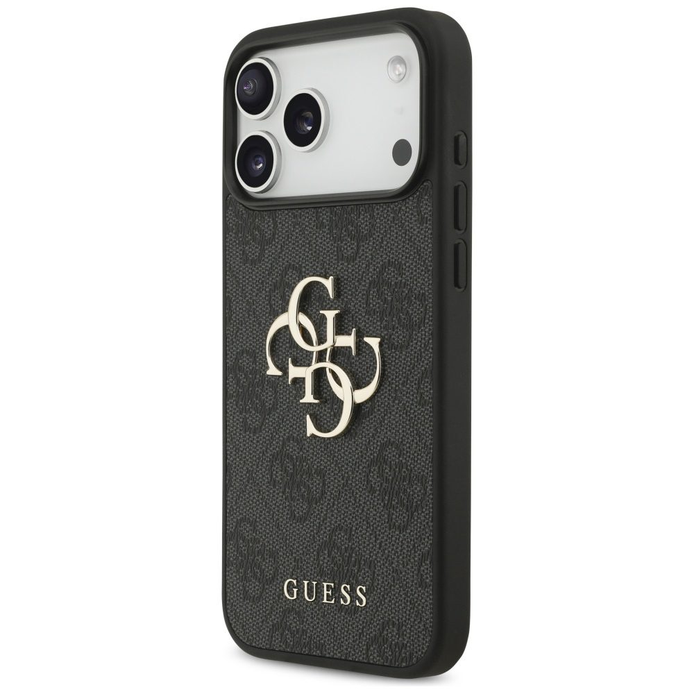 200755_3 Guess 4G Strap 4G Classic Logo case for iPhone 17 Pro Max - blackeng