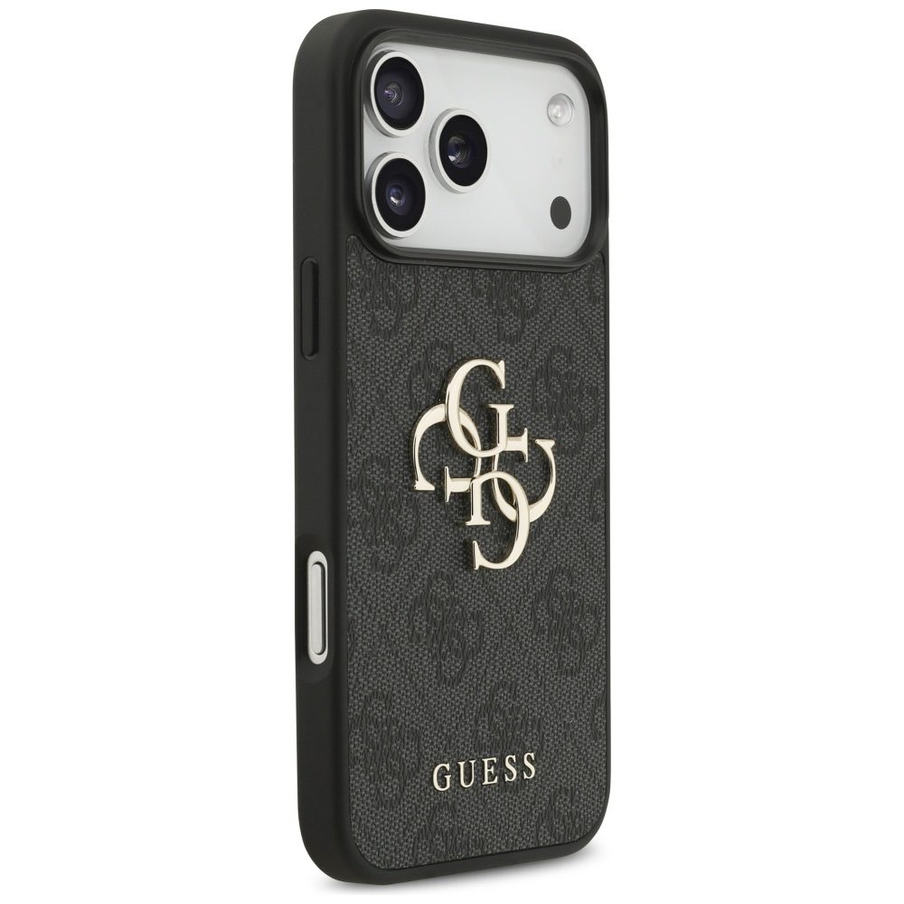 200755_4 Guess 4G Strap 4G Classic Logo case for iPhone 17 Pro Max - blackeng