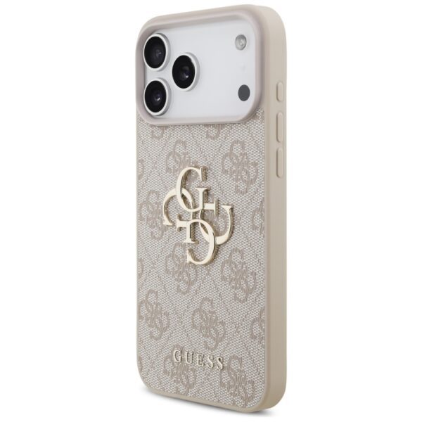 Guess 4G Strap 4G Classic Logo Case for iPhone 17 Pro Max - Pinkeng