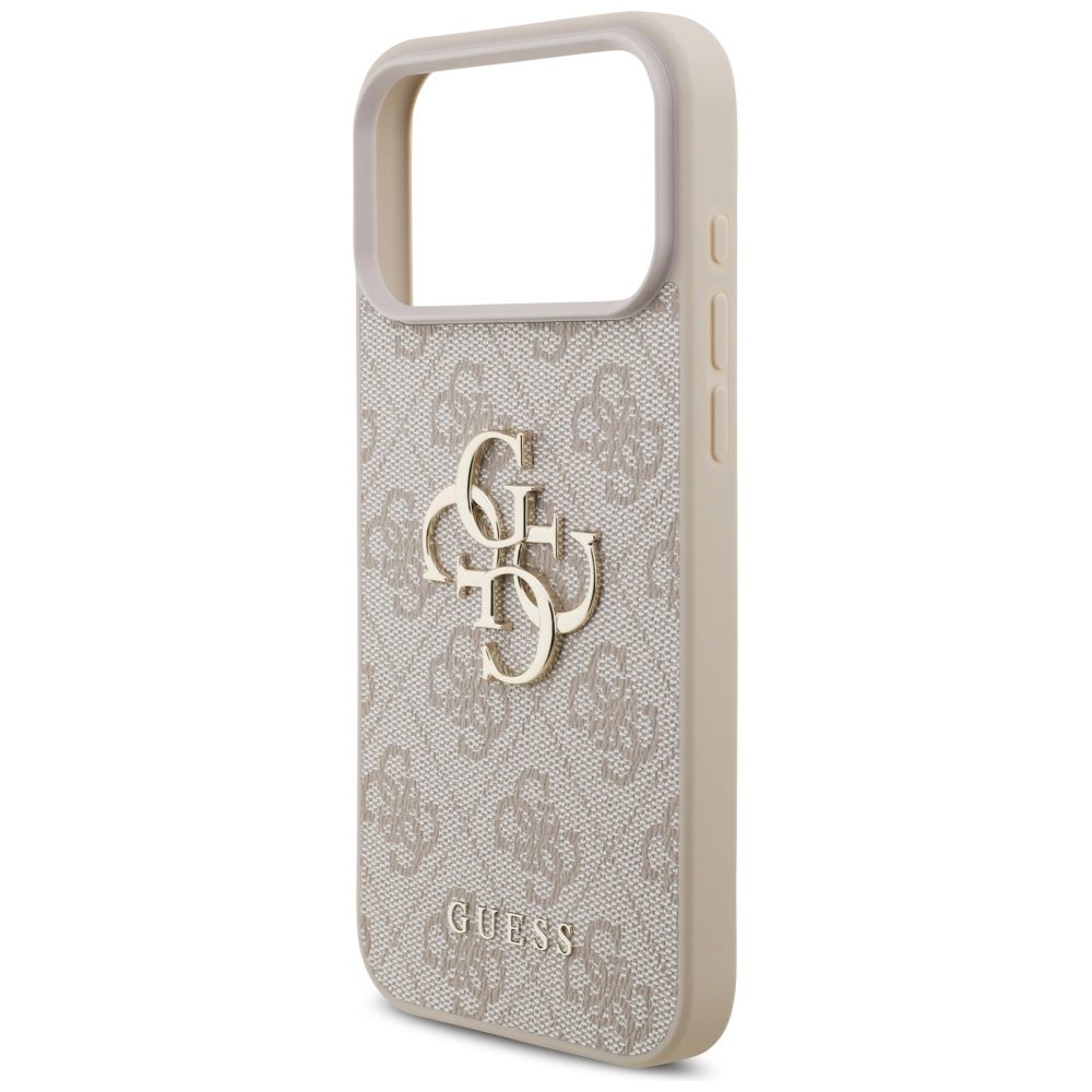 Guess 4G Strap 4G Classic Logo Case for iPhone 17 Pro Max - Pinkeng