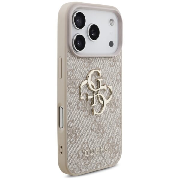 Guess 4G Strap 4G Classic Logo Case for iPhone 17 Pro - Pinkeng
