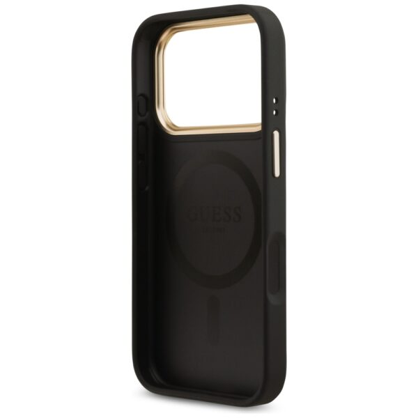 200770_7 Guess 4G Strass Logo MagSafe case for iPhone 17 Pro - blackeng
