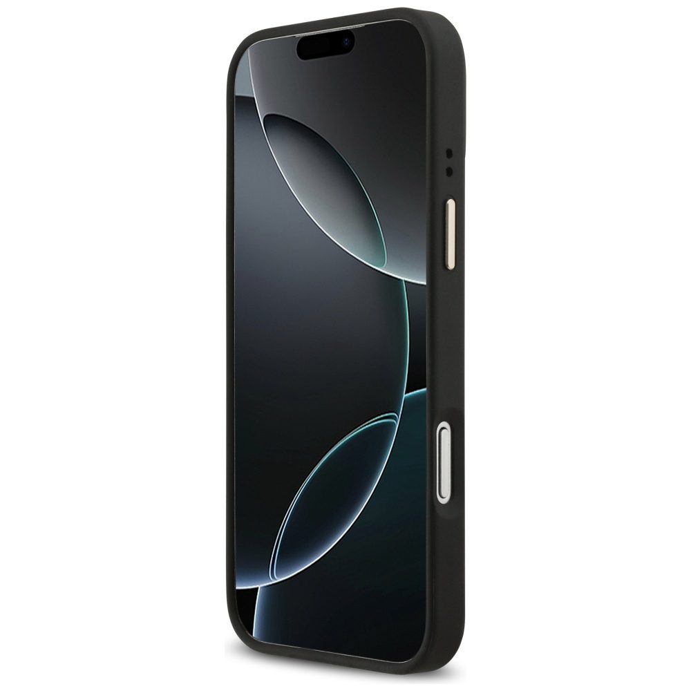 Guess 4G Strass Logo MagSafe Case for iPhone 17 Pro Max - Blackeng