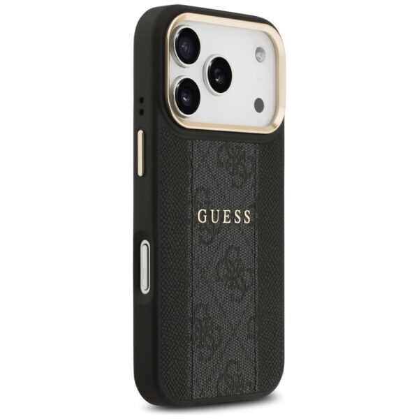 Guess 4G Stripe MagSafe case for iPhone 17 Pro - blackeng