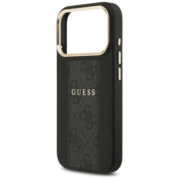 Guess 4G Stripe MagSafe case for iPhone 17 Pro - blackeng