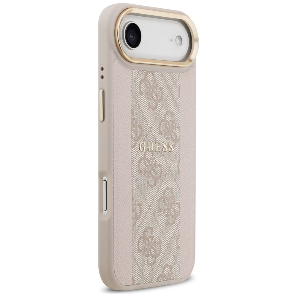 200792_4 Guess 4G Stripe MagSafe Case for iPhone Air - Pinkeng