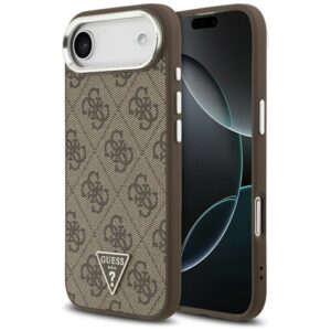Guess 4G Triangle Logo MagSafe case for iPhone Air - browneng