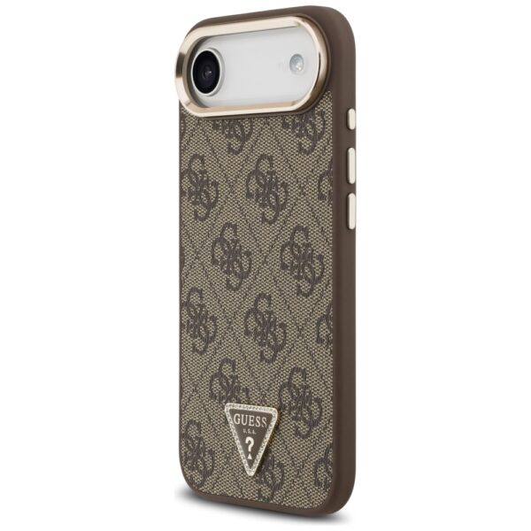 200805_2 Guess 4G Triangle Logo MagSafe Case for iPhone Air Brown - Goldeng