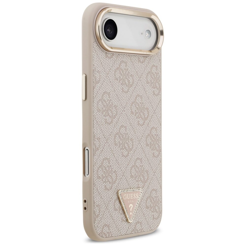 200806_4 Guess 4G Triangle Logo MagSafe Case for iPhone Air - Rose Goldeng