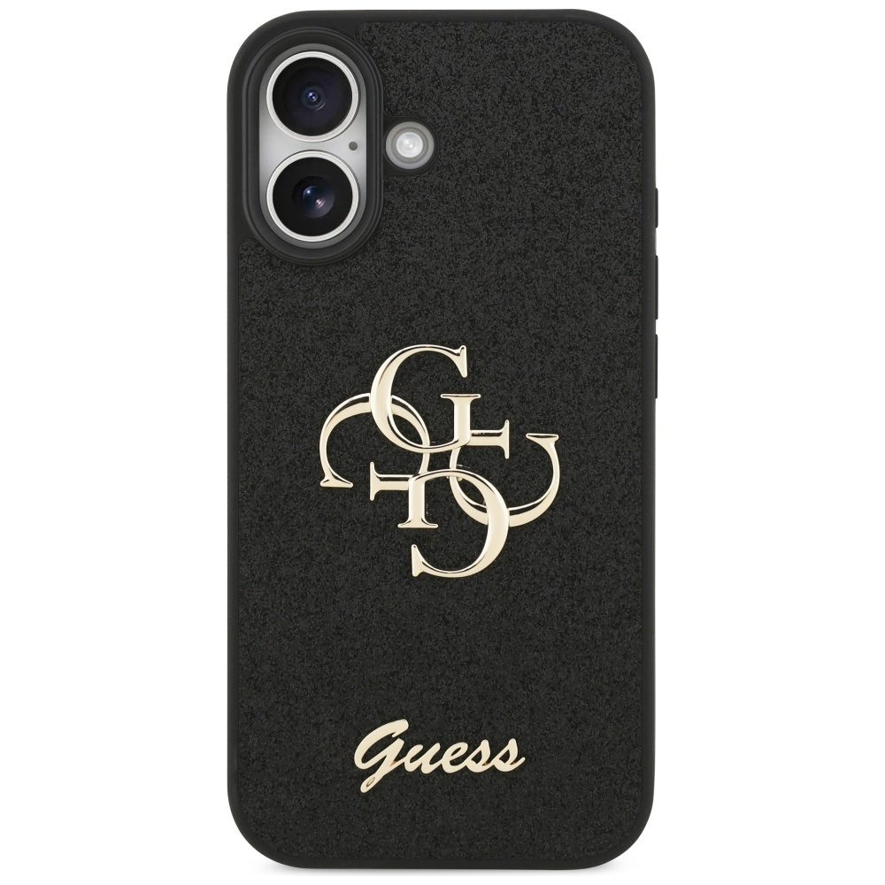 200819_3 Guess Fixed Glitter Big 4G case for iPhone 17 - blackeng