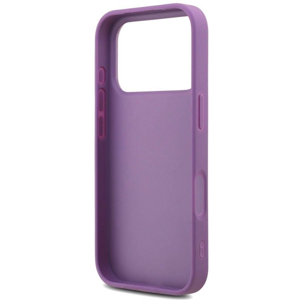 Guess Fixed Glitter Big 4G case for iPhone 17 Pro - purpleeng