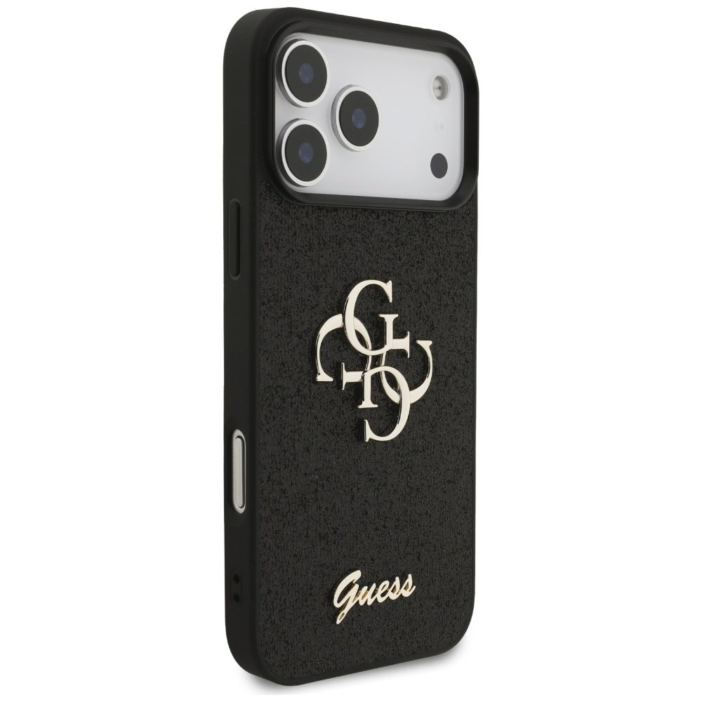 200823_4 Guess Fixed Glitter Big 4G case for iPhone 17 Pro Max - blackeng