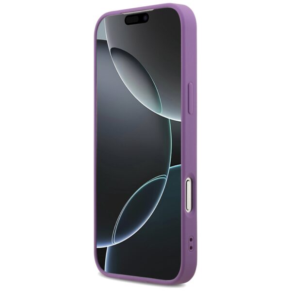 Guess Fixed Glitter Big 4G case for iPhone 17 Pro Max - purpleeng