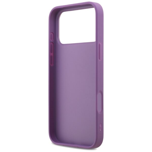 Guess Fixed Glitter Big 4G case for iPhone 17 Pro Max - purpleeng