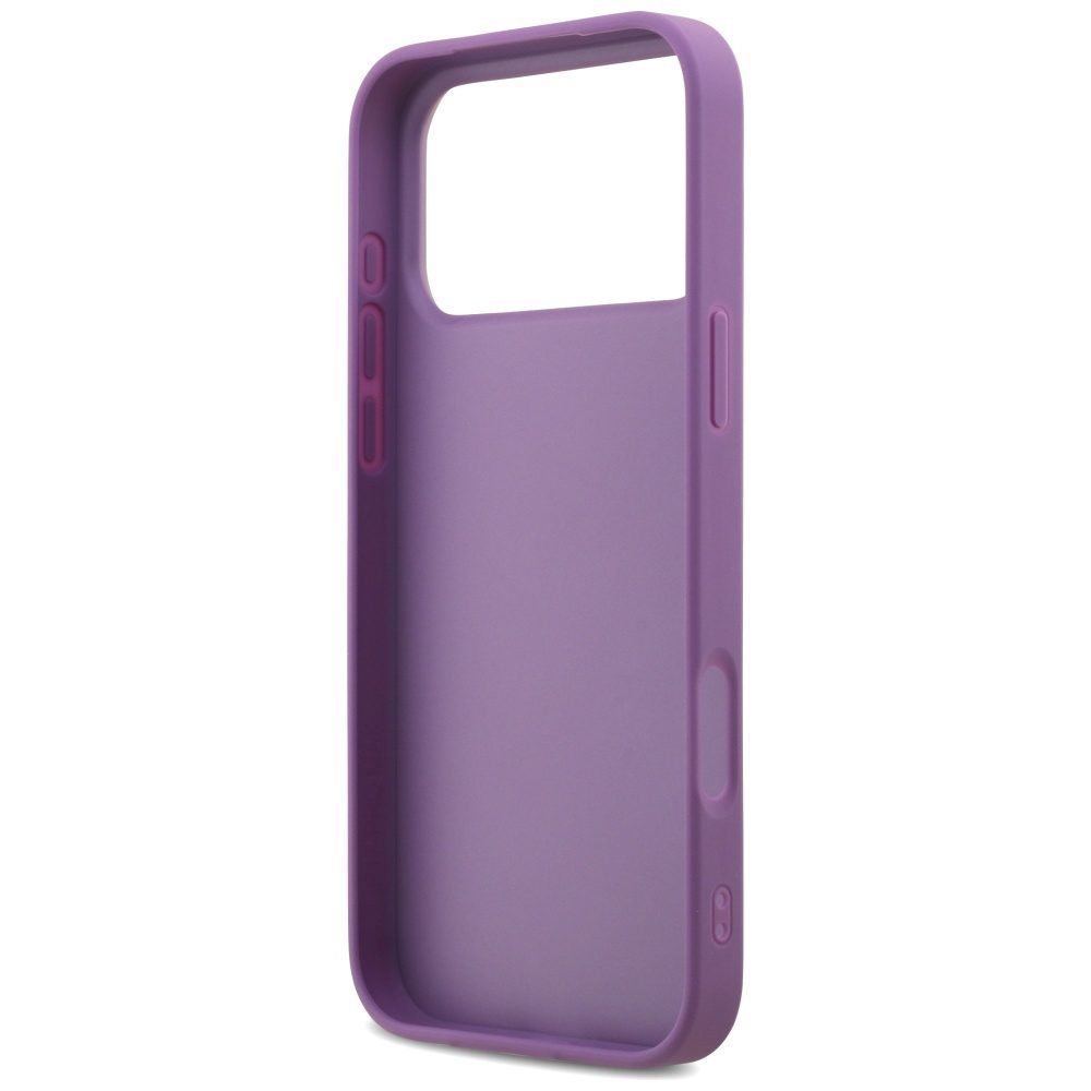 Guess Fixed Glitter Big 4G case for iPhone 17 Pro Max - purpleeng