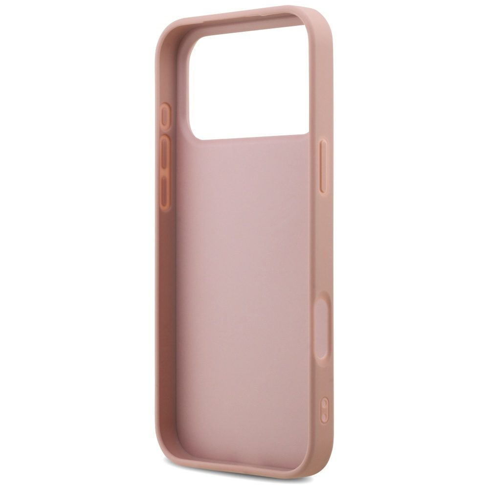 200825_7 Guess Fixed Glitter Big 4G Case for iPhone 17 Pro Max - Pinkeng