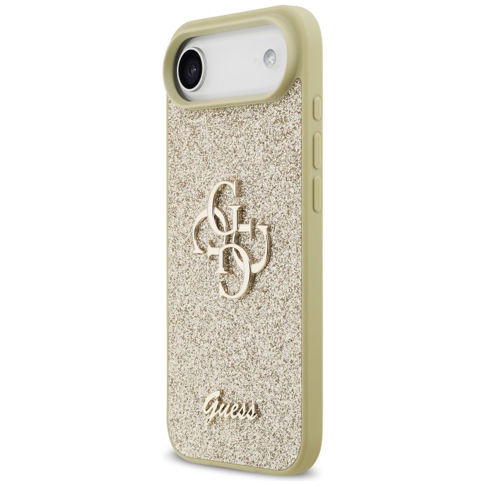 200833_2 Guess Fixed Glitter Big 4G case for iPhone Air - goldeng