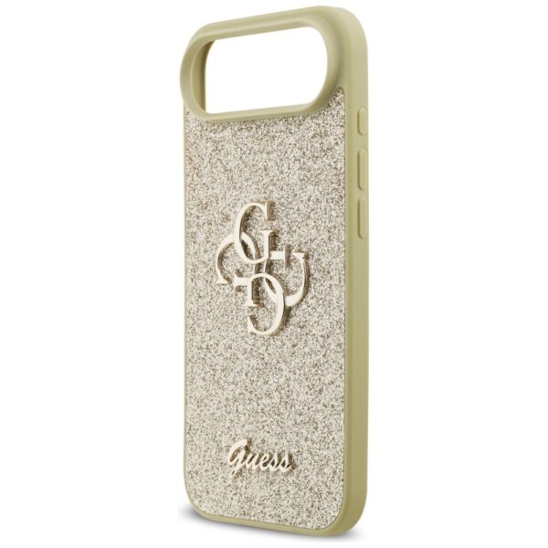 200833_6 Guess Fixed Glitter Big 4G case for iPhone Air - goldeng