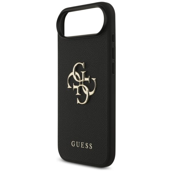 Guess Grained Big 4G & Classic Logo case for iPhone Air - blackeng