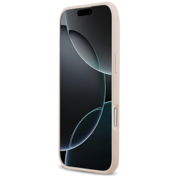 200845_5 Guess Grained Big 4G & Classic Logo iPhone Air Case - Pinkeng