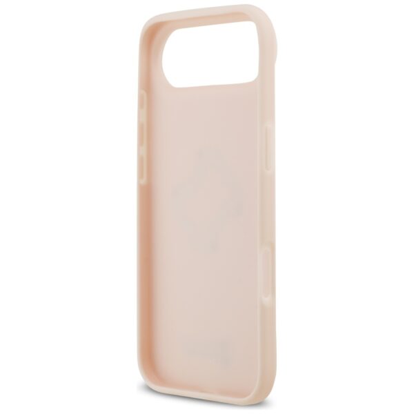 200845_7 Guess Grained Big 4G & Classic Logo iPhone Air Case - Pinkeng