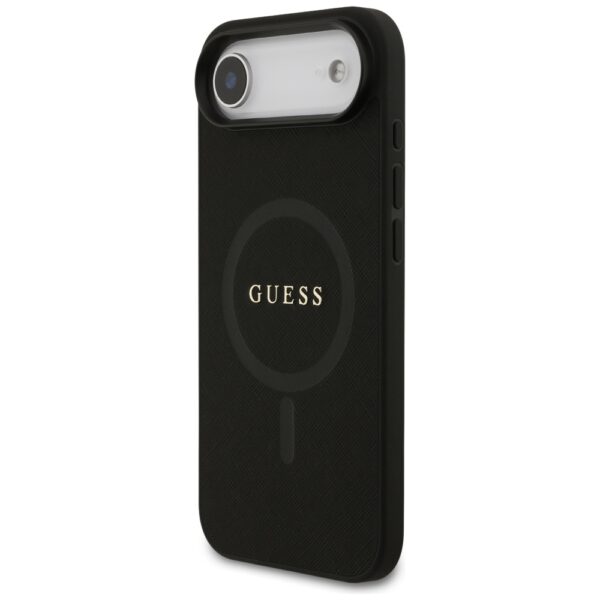 200900_2 Guess Saffiano Classic Logo MagSafe case for iPhone Air - blackeng