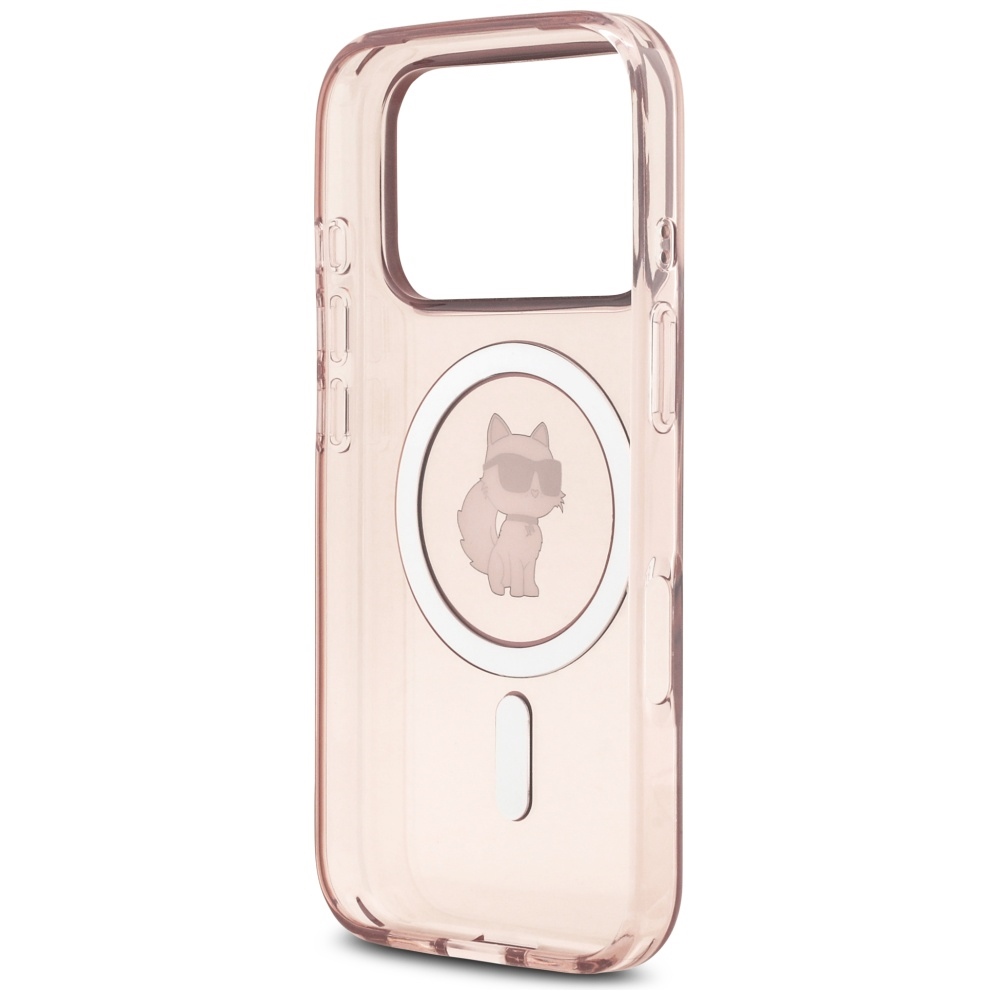 Karl Lagerfeld IML Choupette MagSafe Case for iPhone 17 Pro - Pinkeng