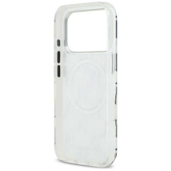 Karl Lagerfeld IML KL Monogram MagSafe Case for iPhone 17 Pro - Whiteeng