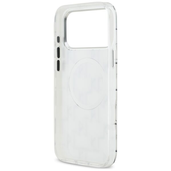 Karl Lagerfeld IML KL Monogram MagSafe Case for iPhone 17 Pro Max - Whiteeng