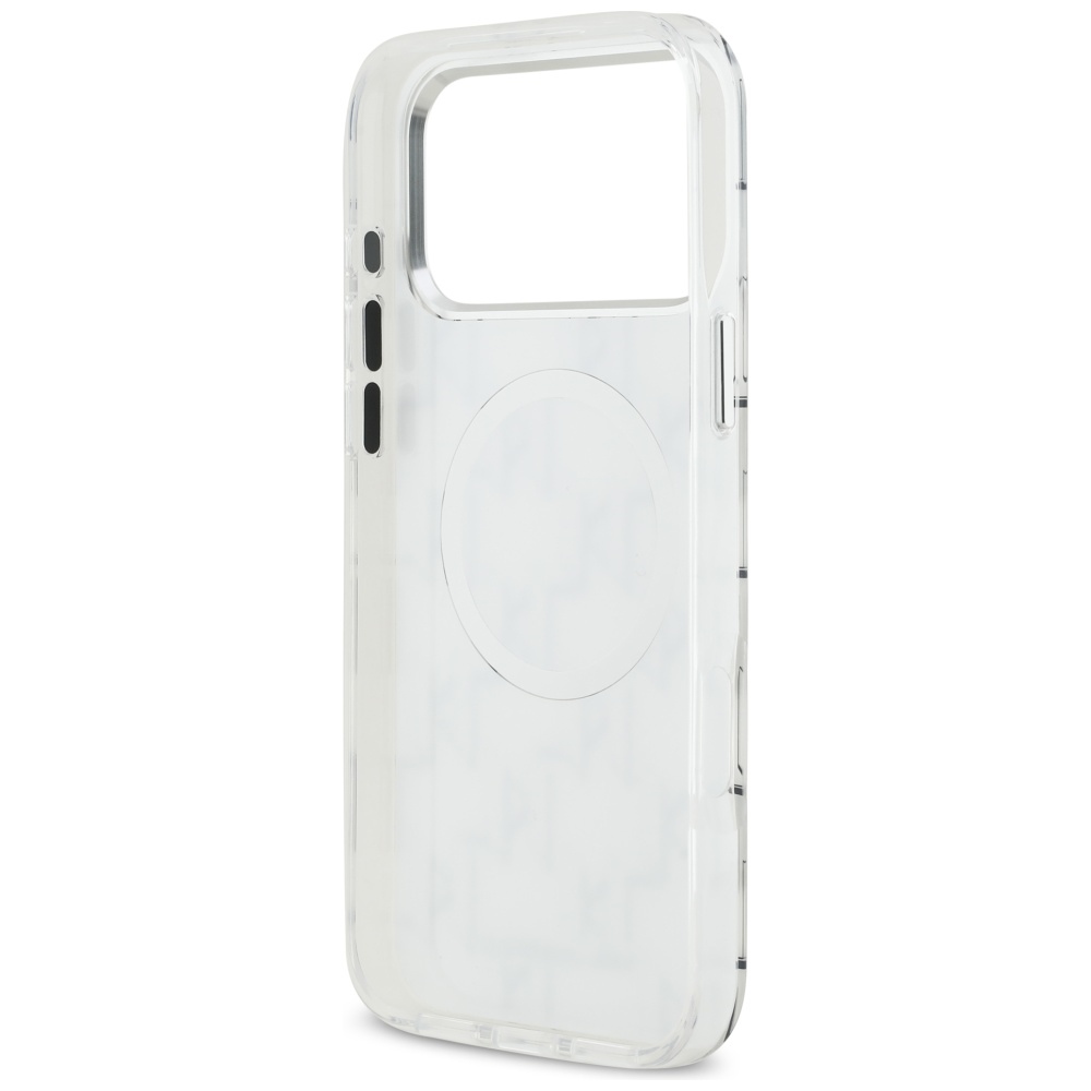 Karl Lagerfeld IML KL Monogram MagSafe Case for iPhone 17 Pro Max - Whiteeng