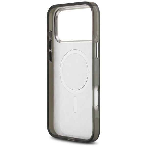 Karl Lagerfeld IML Leopard Pattern MagSafe Case for iPhone 17 Pro Max - Blackeng