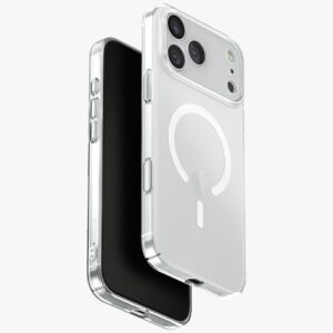 200960_1 Uniq Airsuit Case for iPhone 17 Pro Max Magclick Charging - Transparenteng