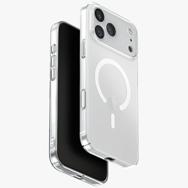 Uniq Airsuit Case for iPhone 17 Pro Max Magclick Charging - Transparenteng
