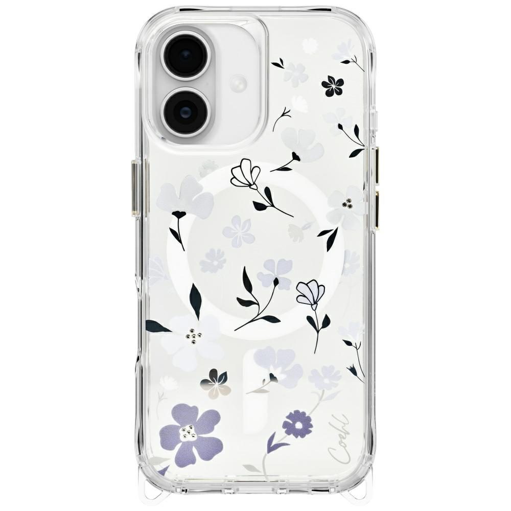 200961_1 Uniq Coehl Amara Case for iPhone 17 Magnetic Charging - Transparenteng