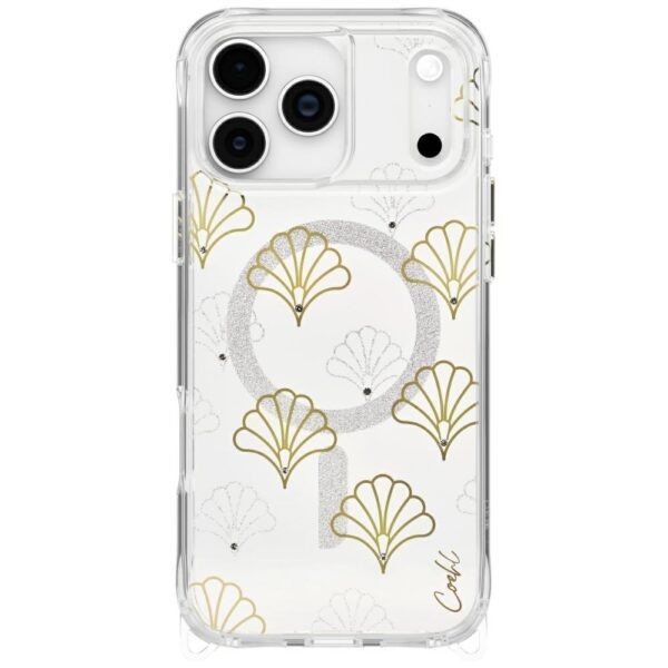 200967_1 Uniq Coehl Maree case for iPhone 17 Pro Max Magnetic Charging - silvereng