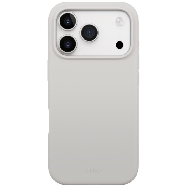 200980_2 Uniq Lino iPhone 17 Pro Magclick Charging Case - Grayeng