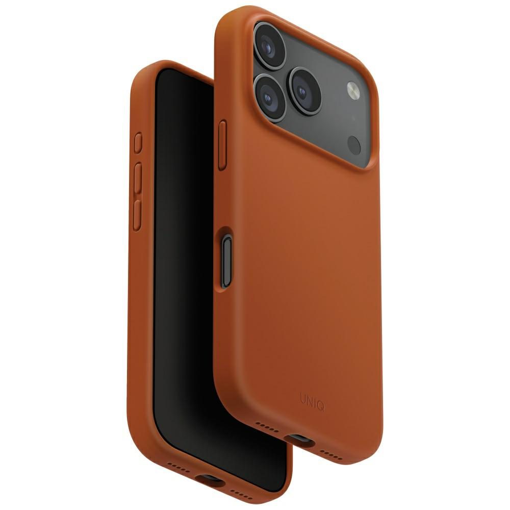 200981_1 Uniq Lino iPhone 17 Pro Magclick Charging Case - Orangeeng